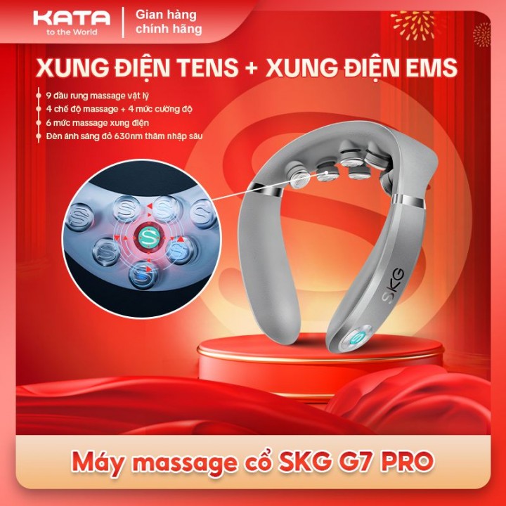 mua ngay máy massage cổ SKG G7 PRO để nhận quà tặng máy massage lưng